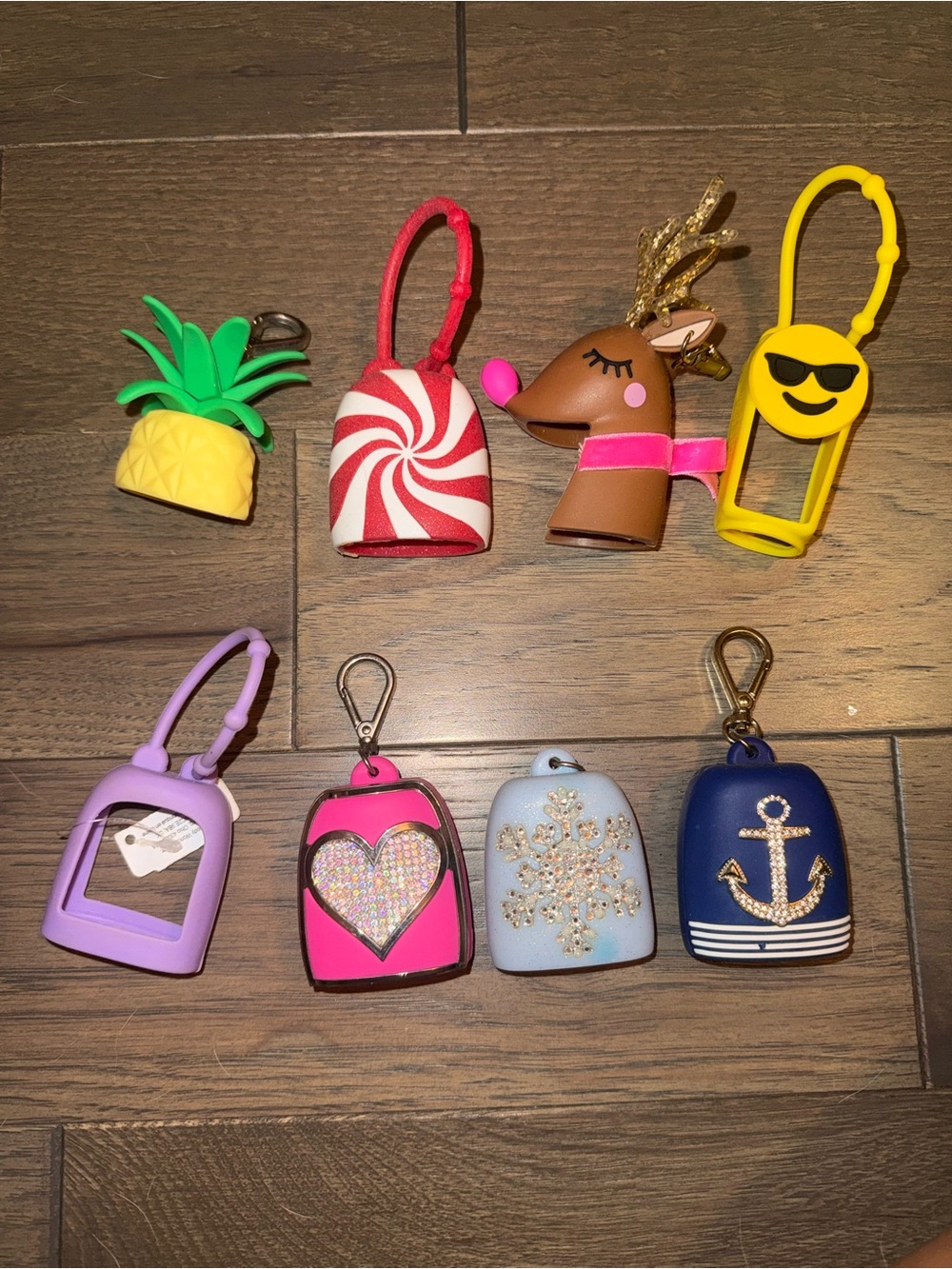 Bath and Body Works Silicone Hand Sanitizer Holders - Assorted Colors